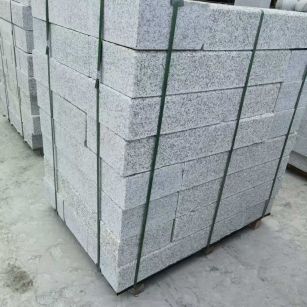 杭州 芙蓉白火烧两面路沿石