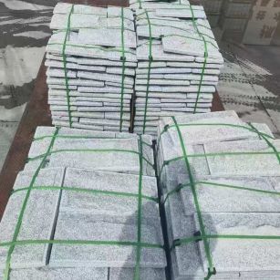 杭州 芝麻白蘑菇石装车出货