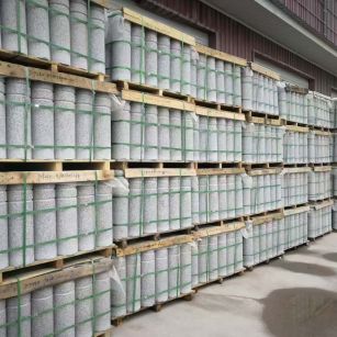 杭州 芝麻白挡车柱、阻车桩、隔离柱