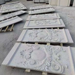 杭州 芝麻白干挂雕花板