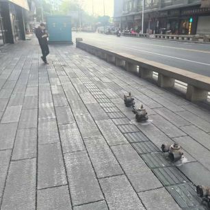 杭州仿古石铺装效果