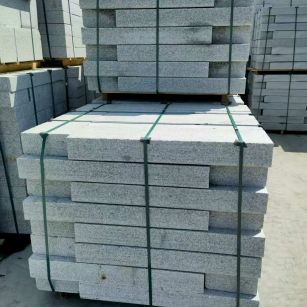 杭州 芙蓉白花岗岩路沿石、平石尺寸标准，色泽均匀