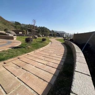 杭州仿古石铺装效果