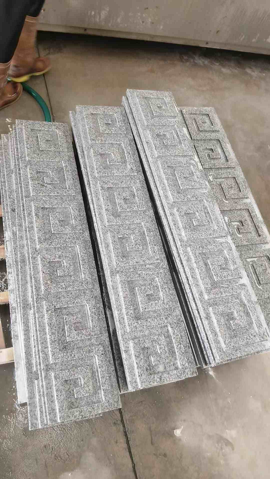杭州 别墅回纹线条，雕刻