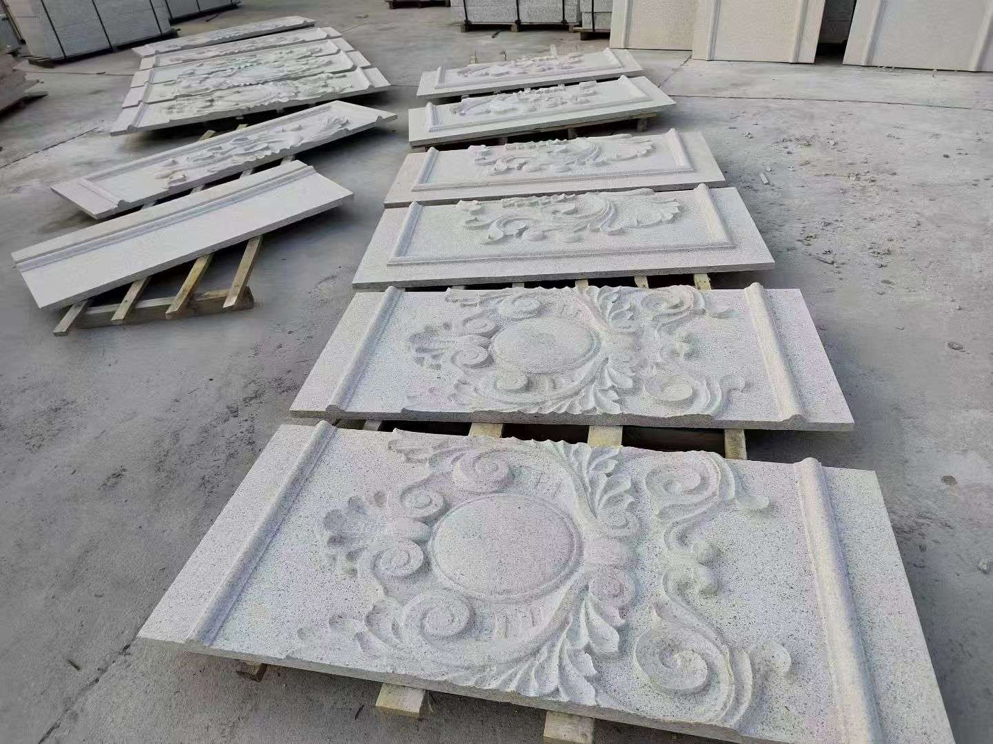 杭州 芝麻白干挂雕花板