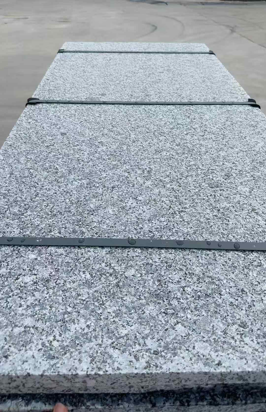 杭州 芝麻黑火烧面毛板，条板，半成品