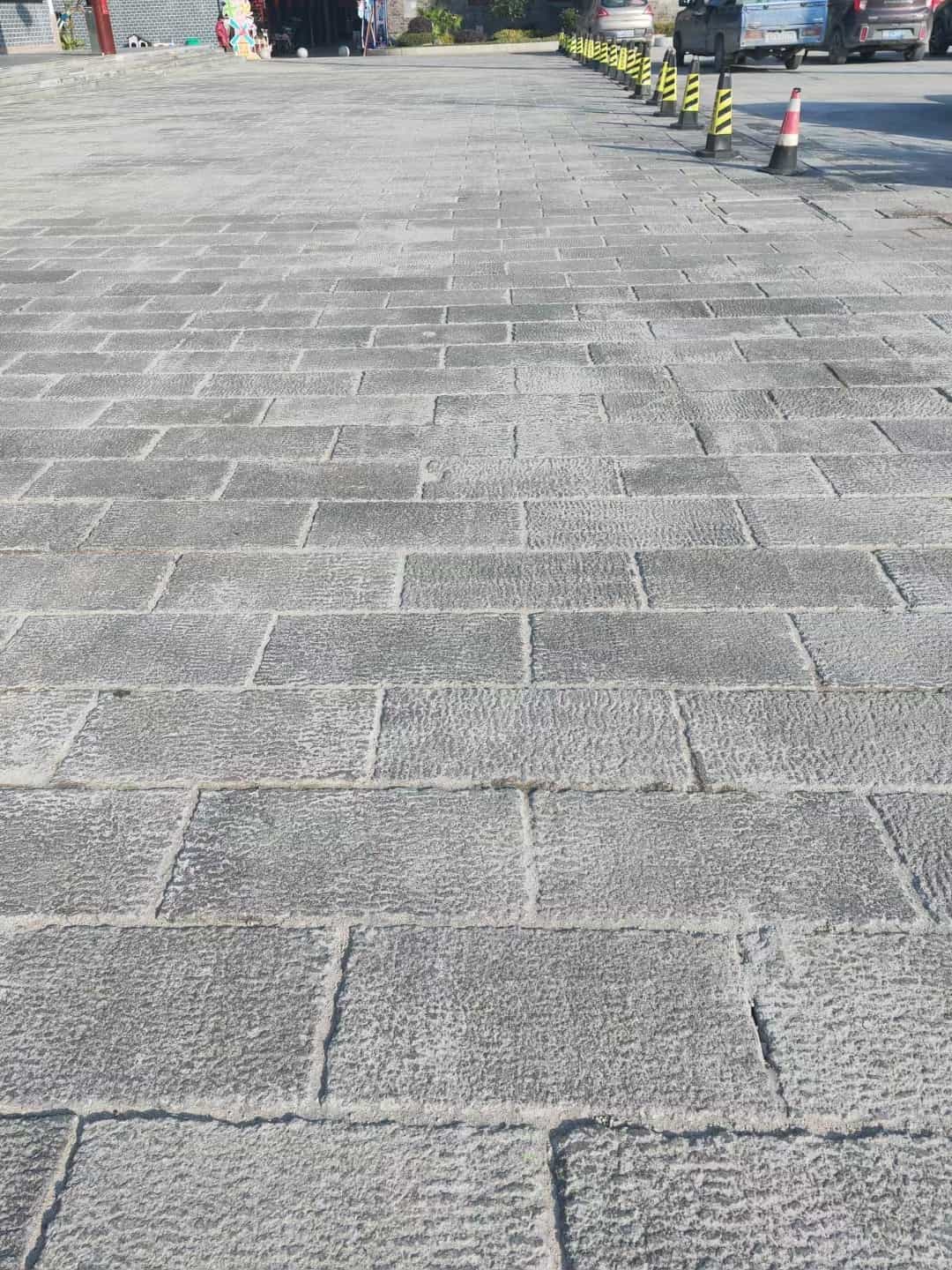 杭州仿古石铺装效果
