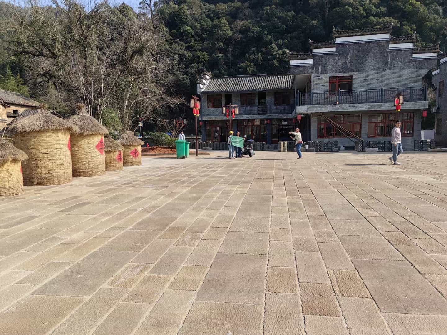 杭州仿古石铺装效果