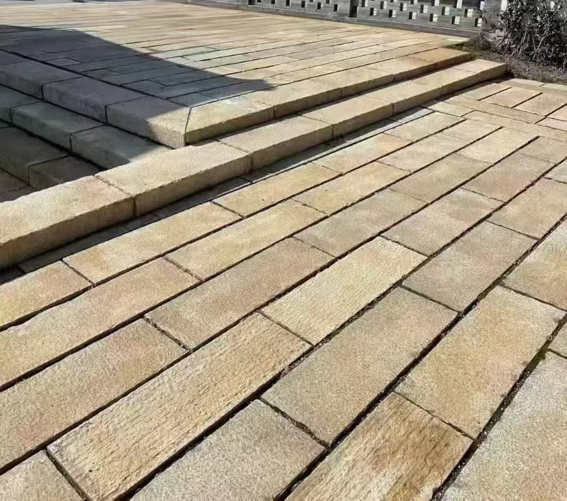 杭州仿古石铺装效果