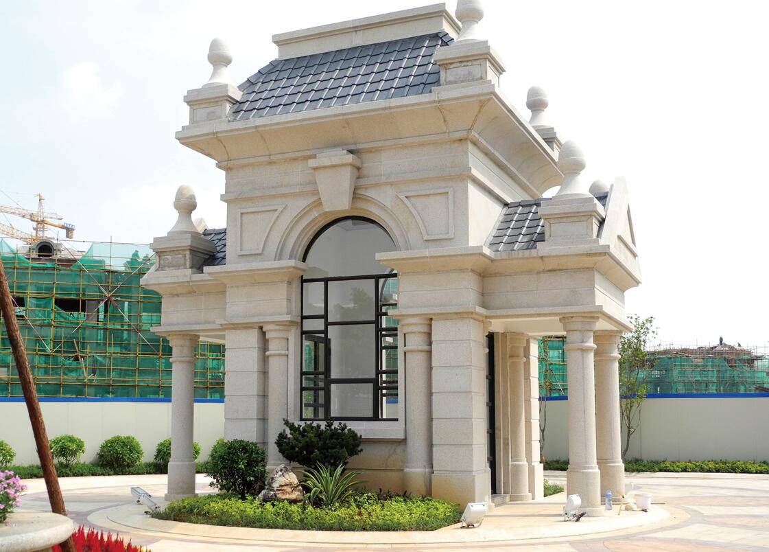 杭州花岗岩在建筑外墙的应用