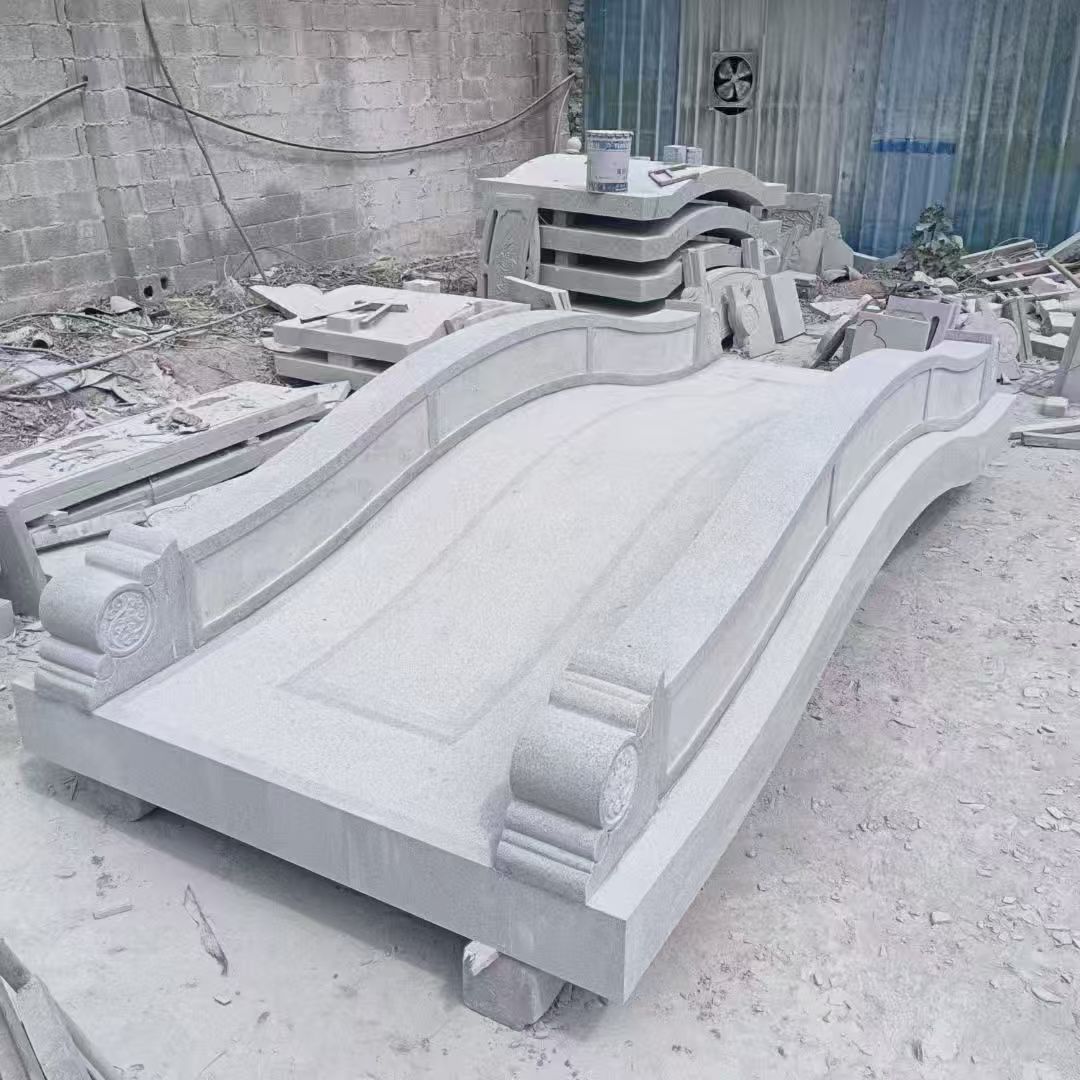 杭州 芝麻灰花岗岩园林景观 小石桥