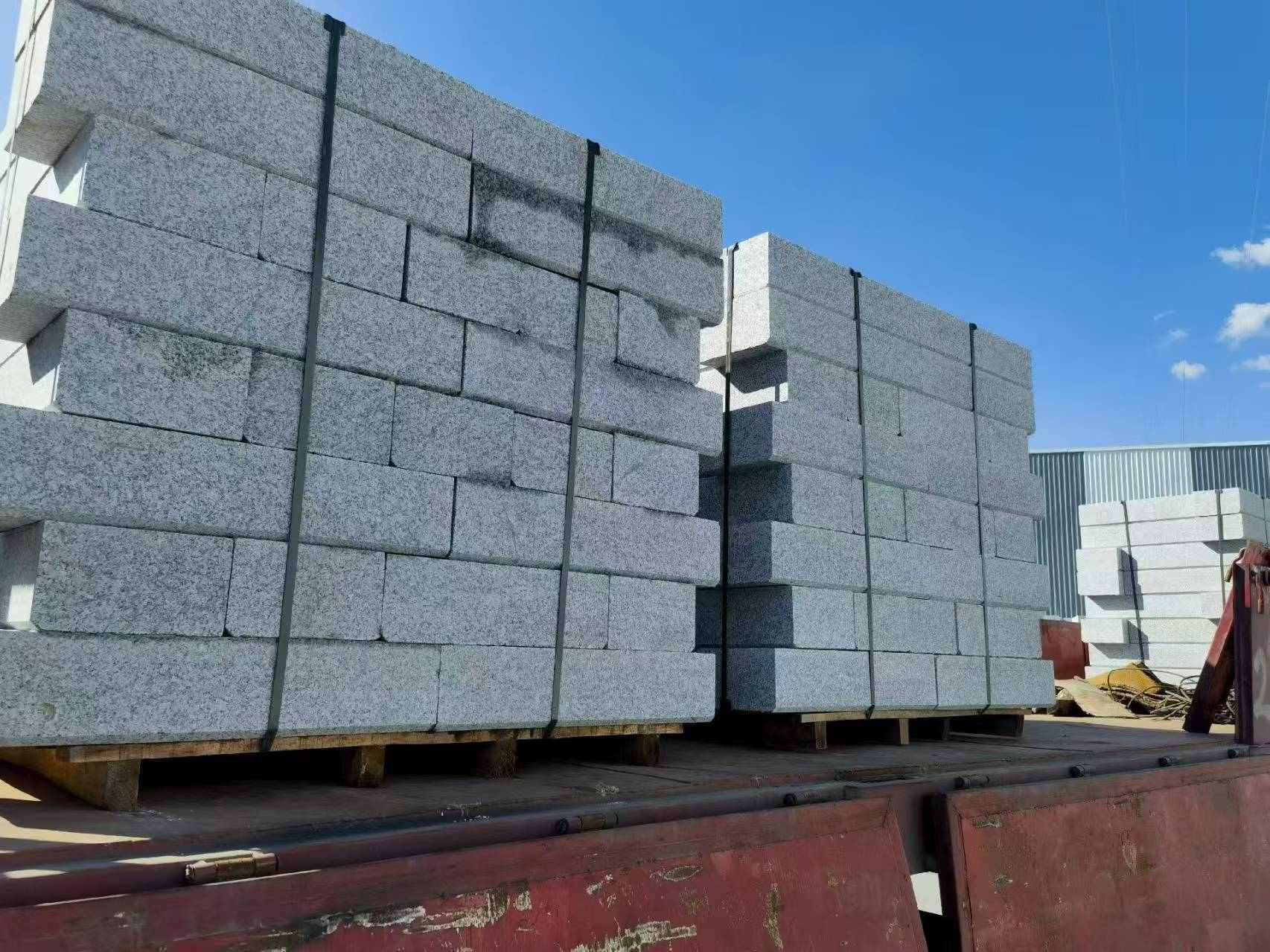 杭州 路沿石装车出货