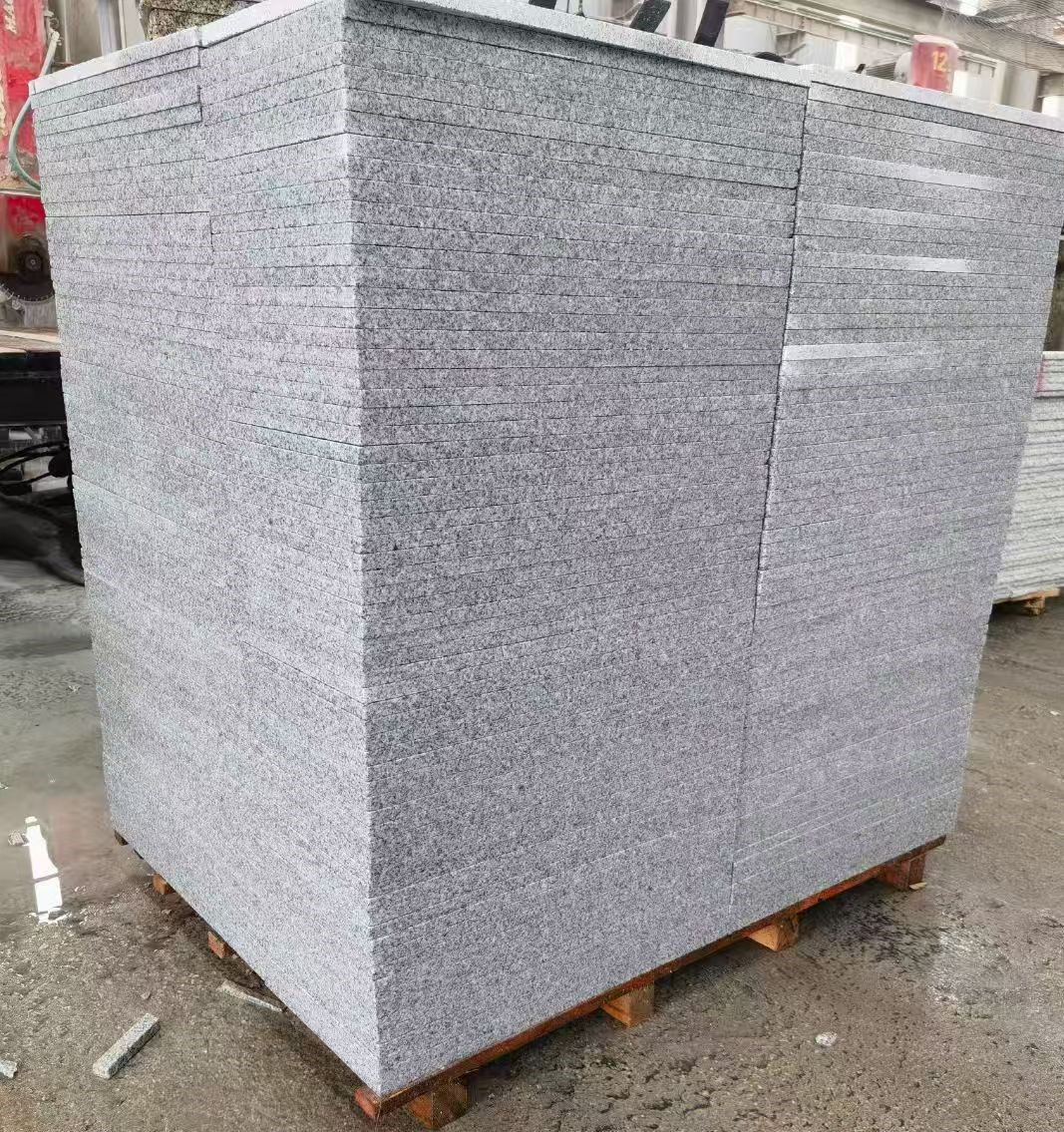 杭州 火烧面地铺石，街道广场园林市政工程板，1.8~5.0厚均有现货