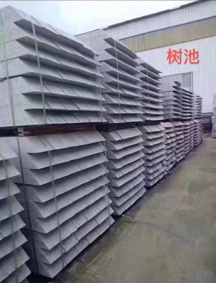 杭州 芝麻灰切头树池